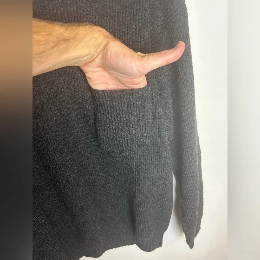 Vtg The‎ Territory Ahead Wool Cashmere Pullover Mens Sweater Size M Dark Gray